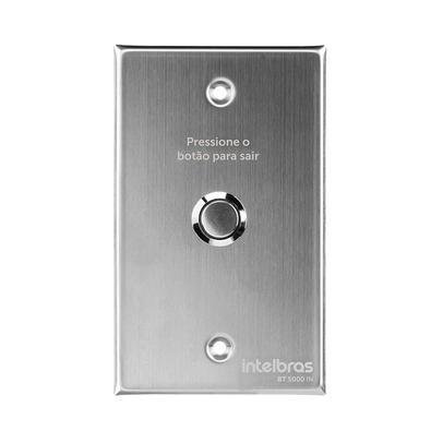 Acionador abertura inox embutir 4×2 BT 5000 IN Intelbras