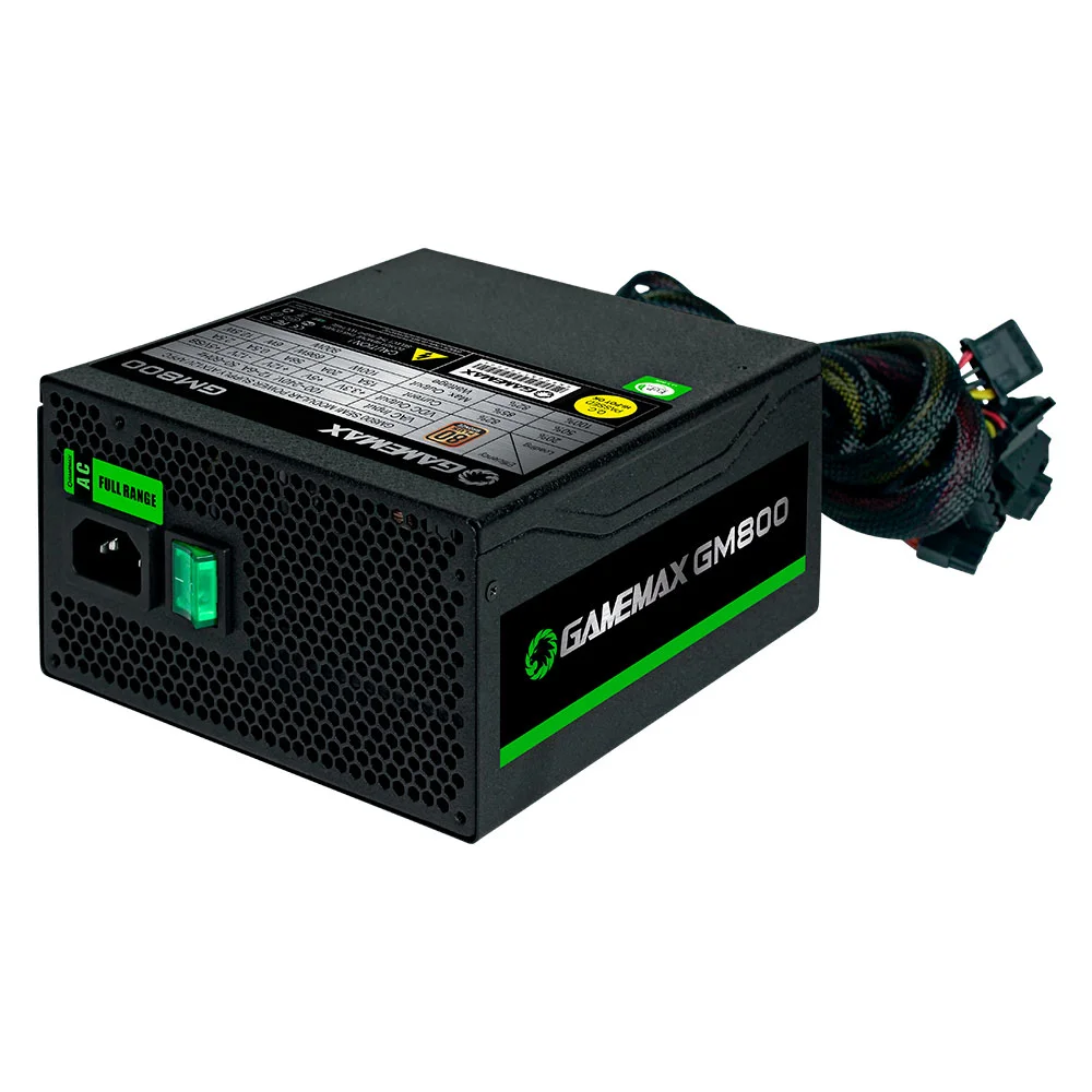 Fonte Gamer Atx Gamemax Gm800 800W Kabum