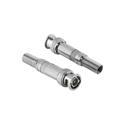 Conector BNC Macho Intelbras, Com Mola, Conex 1000, 10 Unidades