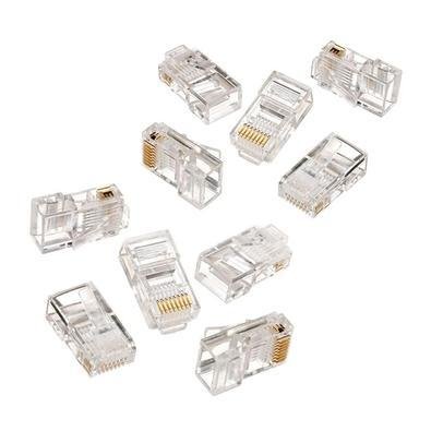 Conector Rj45 Cat.5e Macho Pacote Com 10 Peças