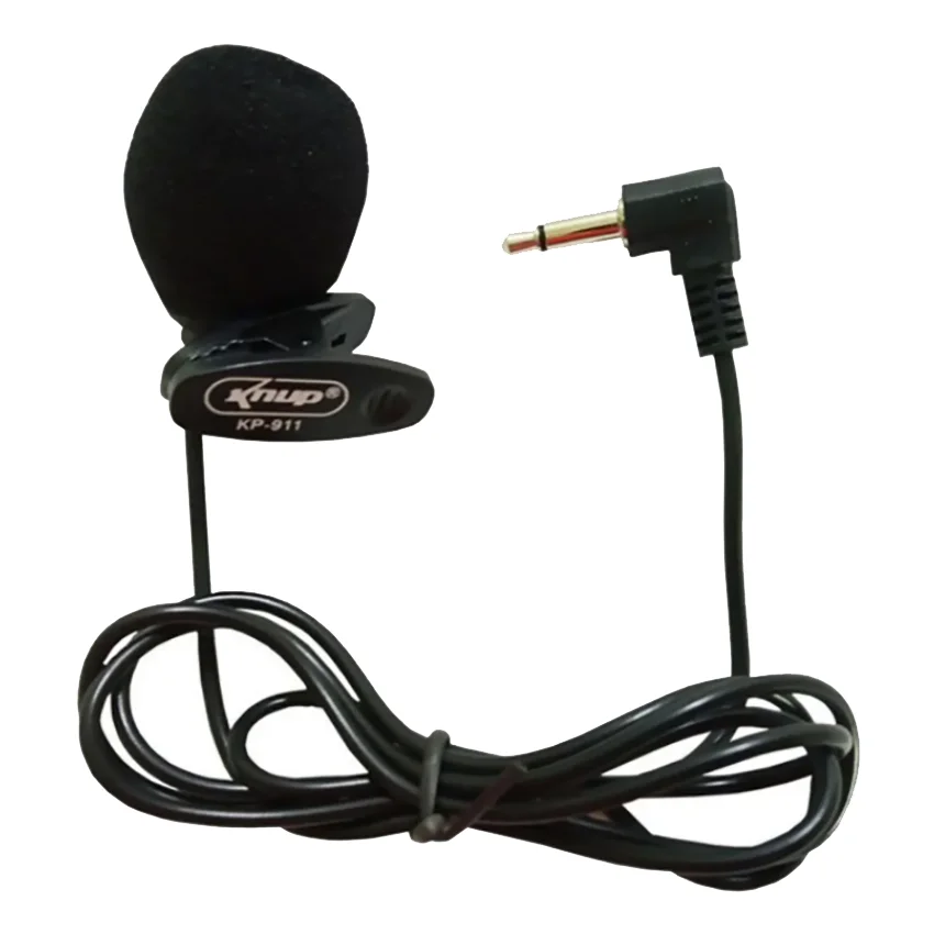 Imagem 2 de 5 do produto Microfone De Lapela Pc Notebook Palestrante Conferencia P2 Knup Kp-911