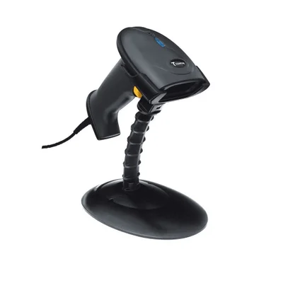 Leitor De Código De Barras Tanca Tl-220 Laser Usb Com Suporte