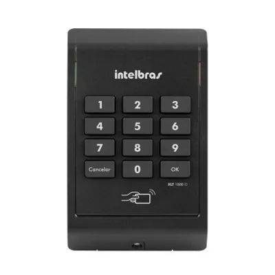 Leitor RFID Intelbras  XLT 1000 ID, Preto, Com Teclado Numérico