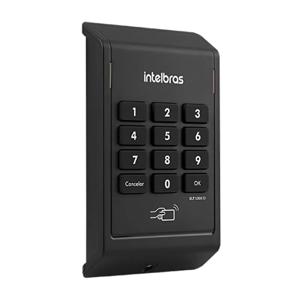 Leitor RFID Intelbras  XLT 1000 ID, Preto, Com Teclado Numérico