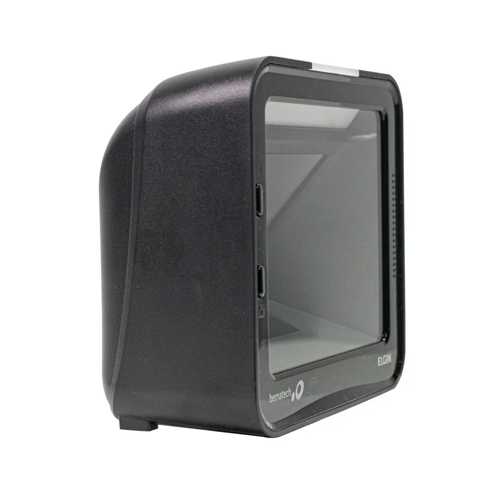 Imagem 3 de 4 do produto Leitor De Código De Barras Elgin EL8600, USB Fixo, Preto - 46el8600us00