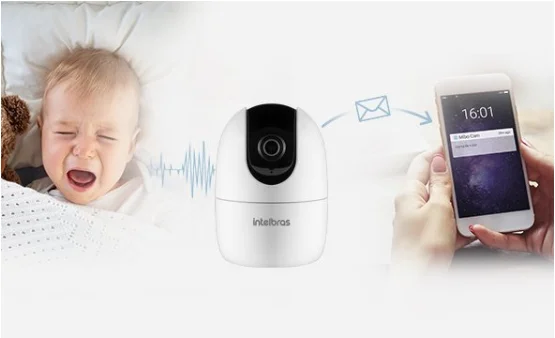 Imagem 4 de 5 do produto Camera De Seguranca Intelbras 4565501, Mibo Im4, Wi-fi, FULL HD, Com Audio E Visao, Noturna 360 Graus