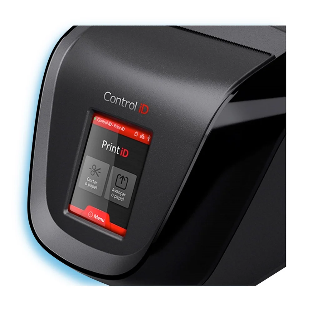 Imagem 2 de 5 do produto Impressora Térmica Control Id Print Touch 2.4”, Não Fiscal, Guilhotina, HDMI, USB, Ethernet - Printidtouch
