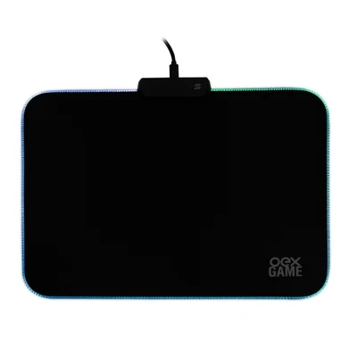 Mousepad Oex Gaming Glow Mp310 Rgb - 35 X 26 Cm