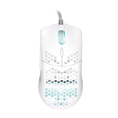 Mouse Gamer Dyon-x  Ms322s - Rgb 6200 Dpi - Branco - Macro