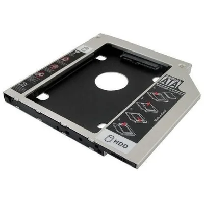 Adaptador Exbom Caddy Slim 12.7mm, Para HD Ou SSD 2.5 SATA - HDCA-S127