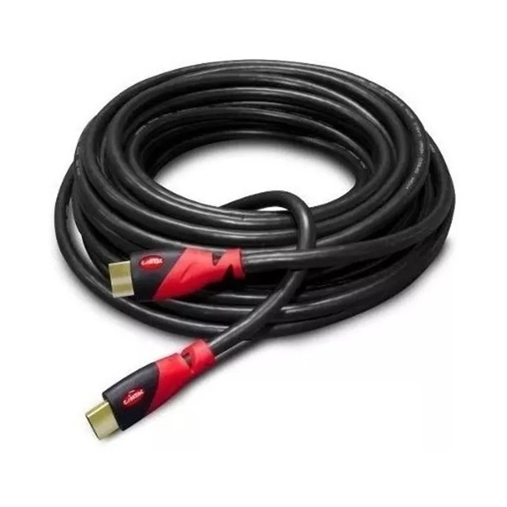 Imagem 4 de 4 do produto Cabo Hdmi 2.0 Conector Gold 4k - 10 Metros - Comtac 9364