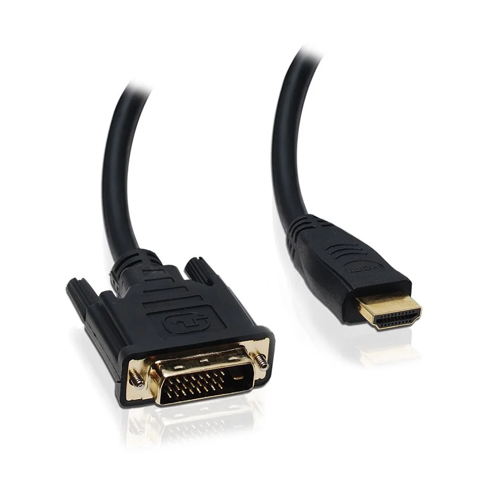 Imagem 2 de 4 do produto Cabo Conversor Comtac 9106 DVI D Para HDMI 1.3a 1.8 Metro