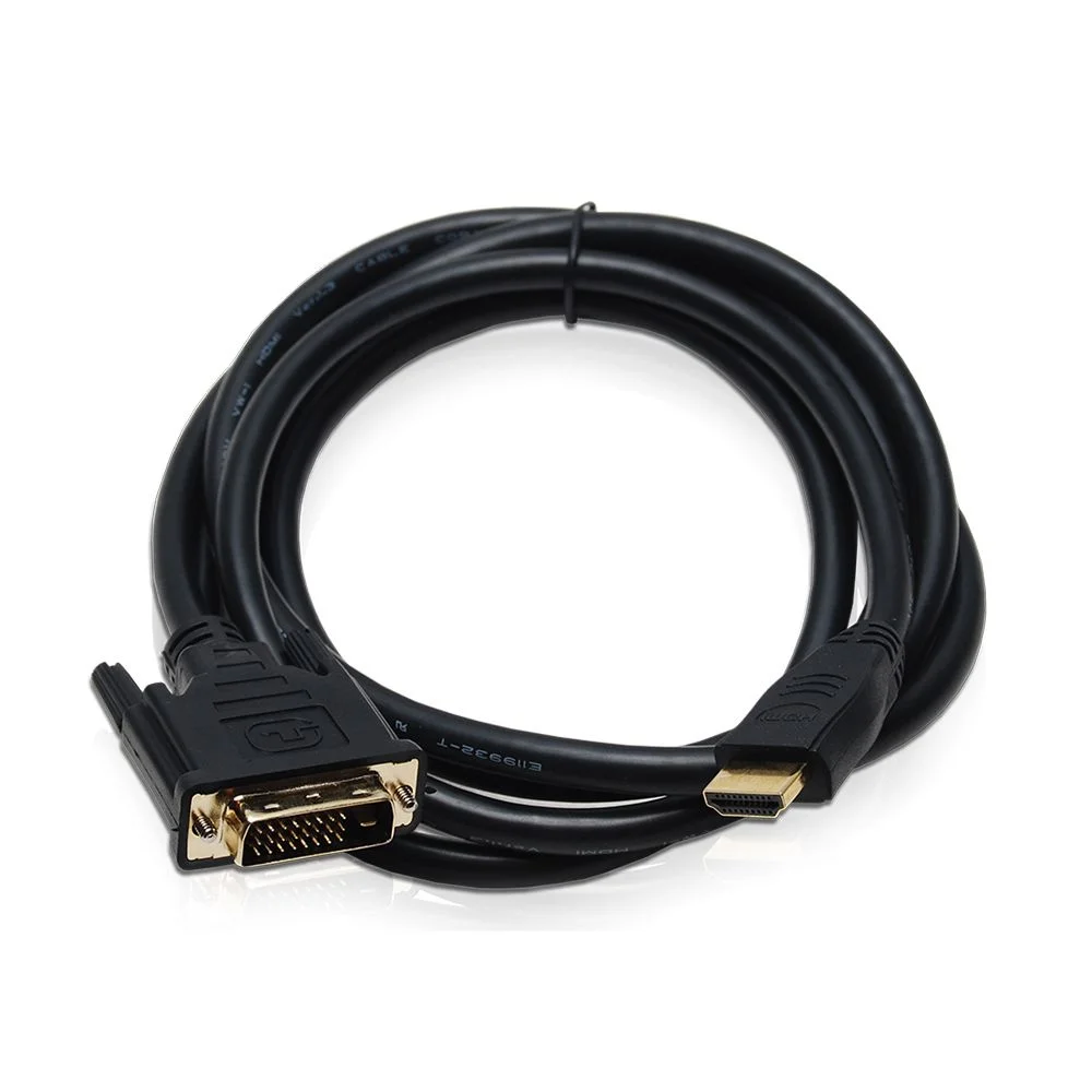 Imagem 3 de 4 do produto Cabo Conversor Comtac 9106 DVI D Para HDMI 1.3a 1.8 Metro