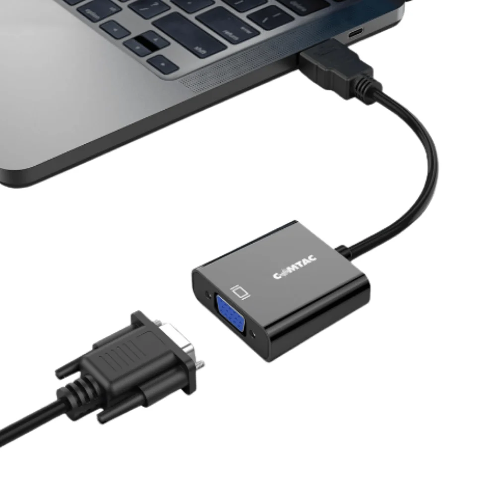 Imagem 3 de 4 do produto Cabo Conversor Hdmi X Vga + Audio Comtac 9274