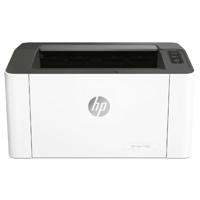Impressora Laser HP Mono 107W, Preto, Wireless, 110V, Branco - 4ZB78A