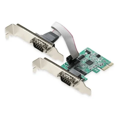 Placa PCi Express Low Profile 2 Portas Seriais Comtac 9134