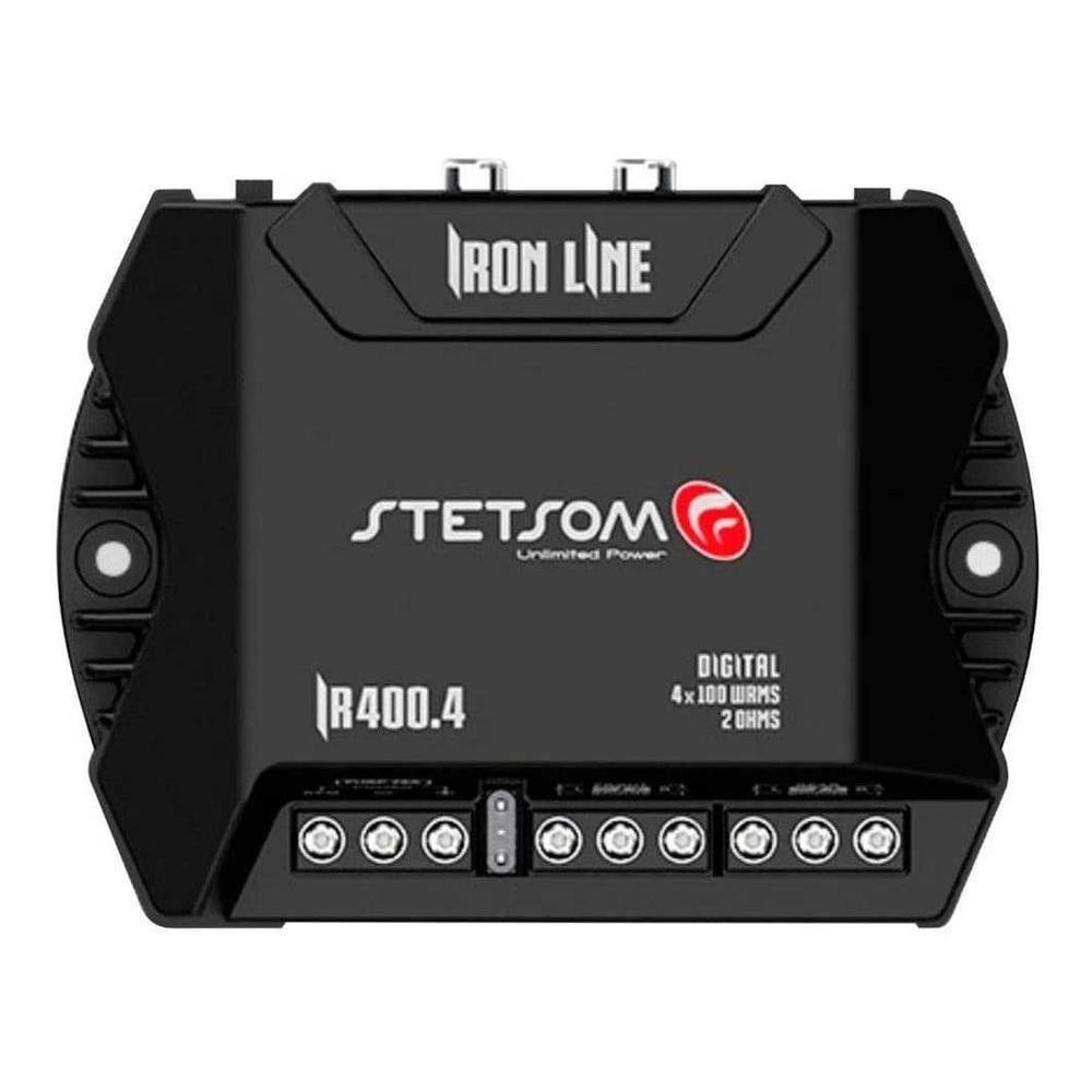 Modulo Amplificador Stetsom 400 Rms Ir400.4 Iron Line Stereo Digital