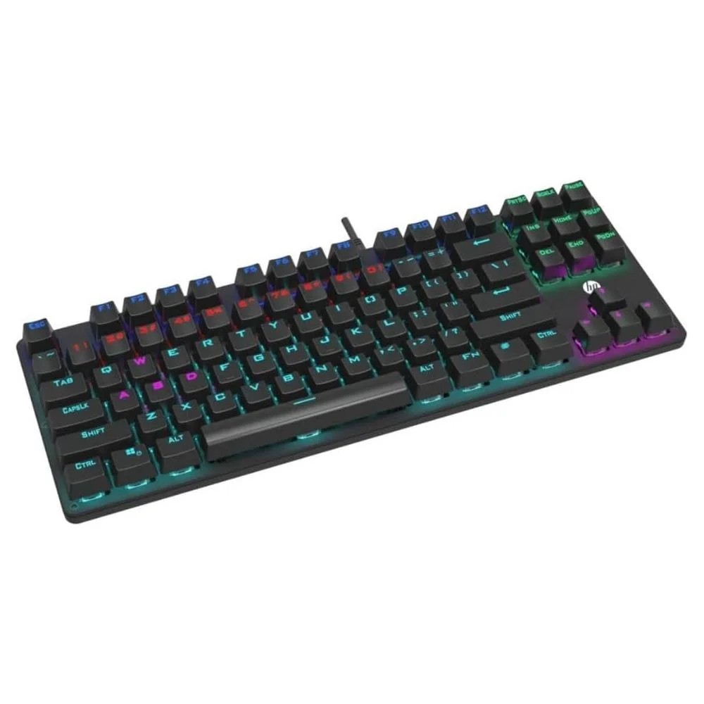 Imagem 2 de 5 do produto Teclado Usb Gamer Mecanico Gk200 Led Preto