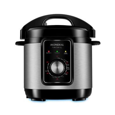 Panela El?trica de Press?o Mondial Pratic Cook 3 Litros Essa Panela de Press?o El?trica da Mondial ? uma grande auxiliar na sua cozinha, com design mo