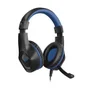 Headset Gamer Trust GXT Rana, Preto E Azul, Com Fio - PS4