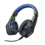Headset Gamer Trust GXT Rana, Preto E Azul, Com Fio - PS4