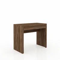 Mesa para Escritorio Me 4107 Nogal - Tecno Mobili