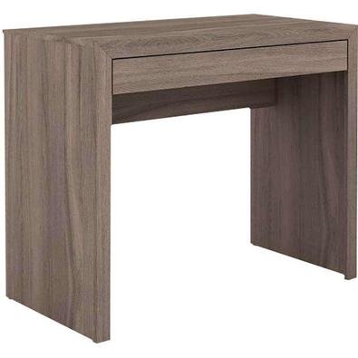 Mesa Escritório Tecnomobili ME4107, possui 1 gaveta, material em MDP, acabamento em BP. A Tecno Mobili tem o compromisso permanente com a qualidade de