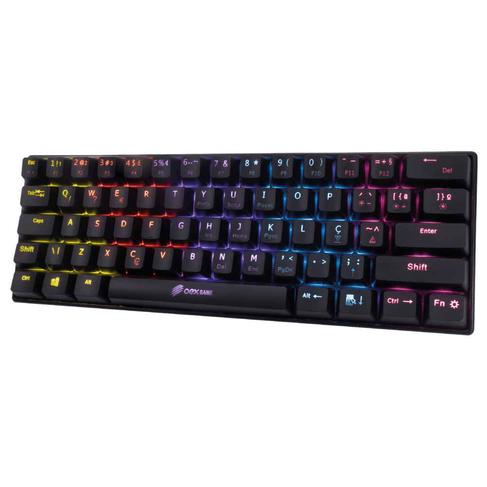 Mini Teclado Mecânico Ziggy Tc607 Kabum