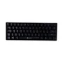 Mini Teclado Com Fio Oex Mecânico Ziggy Tc607, Preto Outemu Red