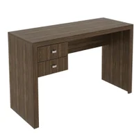 Mesa para Escritorio 2 Gavetas Me4123 Branco - Tecno Mobili