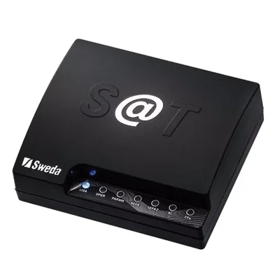 SAT Sweda Ss-2000,  Ethernet, 2 Portas, Com Switch Integrado, USB, Micro B.