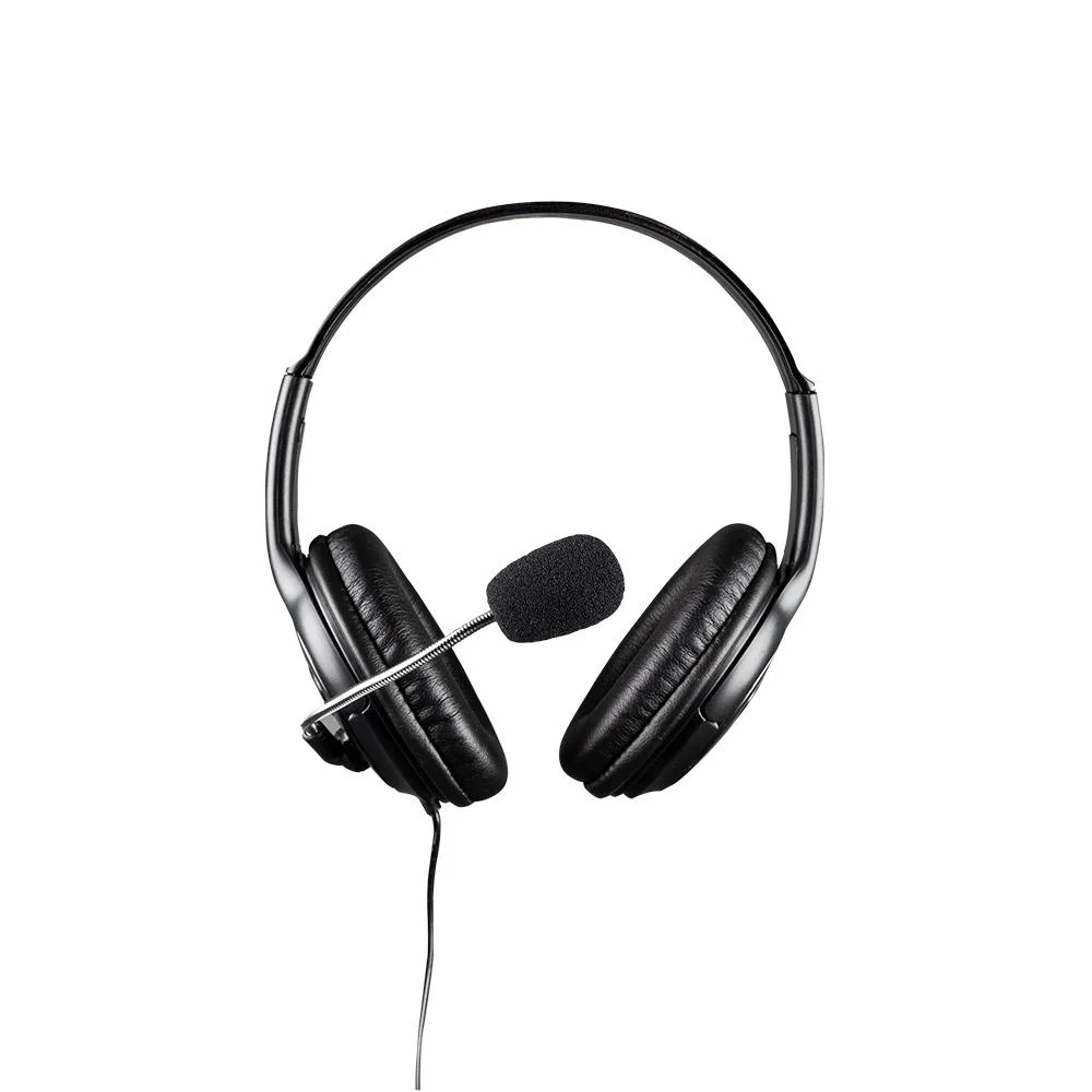Headset Maxprint Basic Com Microfone Usb Cabo 1.50 Metros, 40mm, P2, Preto