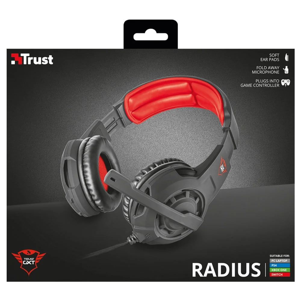Headset Gamer Trust Gxt 310 Radius 21187i Headset Gamer Trust Gxt 310 Radius 21187i