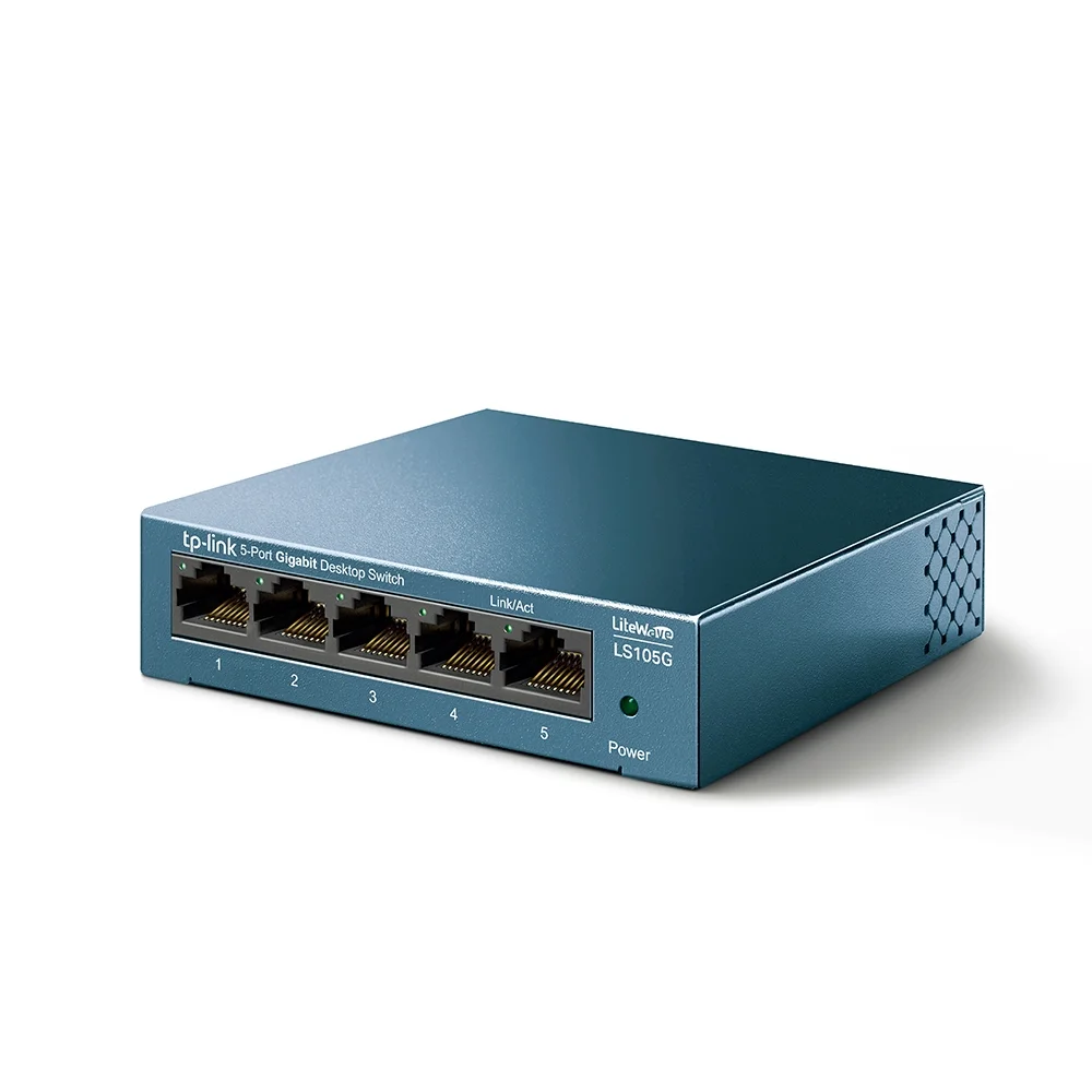 Imagem 3 de 5 do produto Switch TP-Link, 5 portas – LS105G