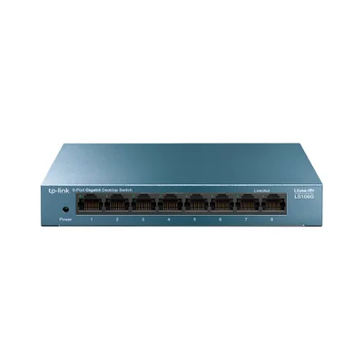 Switch 8 Portas Tp Link Litewave Case Metal Gigabit 10/100/1000MBps - Ls108g