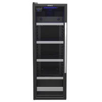 Geladeira/refrigerador 209 Litros 1 Porta Grafite Blue Light Invertida - Venax - 110v - Expvq200