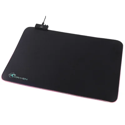 Mousepad Gamer DN41 300x450x4Mm, Preto, RGB Mode - Draxen
