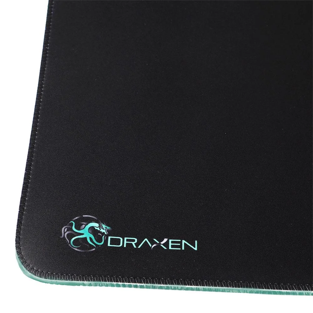 Imagem 4 de 4 do produto Mousepad Gamer DN41 300x450x4Mm, Preto, RGB Mode - Draxen