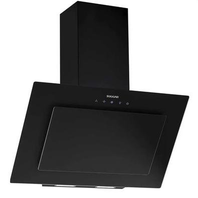 Coifa de Parede Suggar 90cm Onix 110V .TP1291PT- Sucção: 1000 m³/h (vazão livre) - Painel touch screen - 3 velocidades - 2 lâmpadas led - Aspiração pe