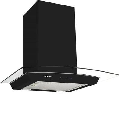 Coifa de Parede Suggar Esmeralda Touch 90cm Preta 110v .TP0391PTO máximo que se pode aspirar: assim são as Coifas Suggar, completas para atender aos s