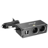 Fonte de Energia 2 Portas 12V/24V 4.1A Fortrek 2 Portas USB Car Hub Carregador Veicular - MPS-201