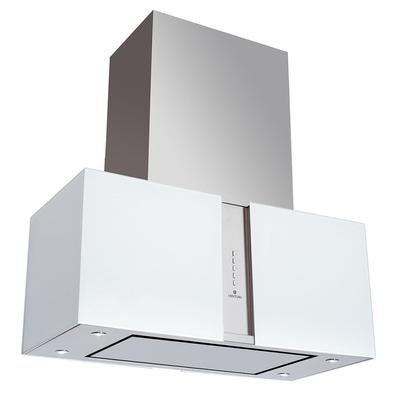 Coifa de Ilha Venturi Murano 76cm Inox e Vidro Branco 110V K5503ITA coifa Murano conta com painéis em vidro temperado nas cores preta ou branca.Destaq
