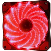 Cooler FAN OEX Game, LED, Para Gabinete, Vermelho - F20 2