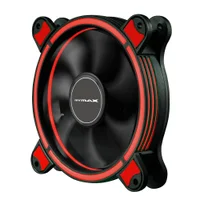 Cooler FAN Mymax Spectrum Ring, 120mm, LED Vermelho - MYC/FC-SP12025/RD 2