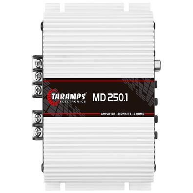 O amplificador TarampsMD 250.1 2 OHMS e 4 OHMS é desenvolvido com a mais alta tecnologia e desempenho para sistemas de som automotivo. É mono, com pot