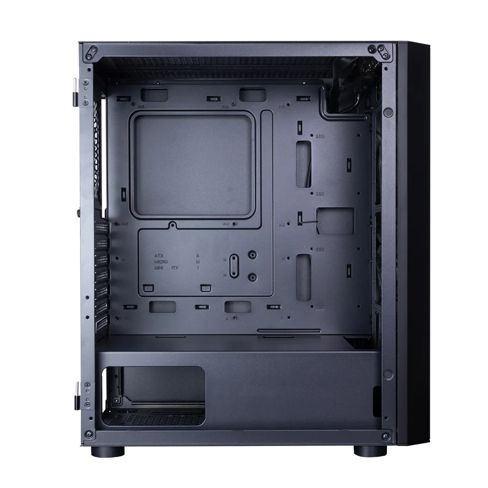 Imagem 4 de 5 do produto Gabinete Gamer Redragon Skyfire Preto Mid Tower Lateral Vidro Temperado Sem Fan - Gc-xa211