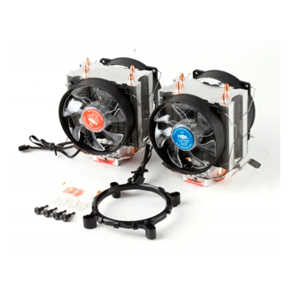 Cooler Para Processador DEX Duplo, LED Azul, 15 LEDs - DX-9115D 6