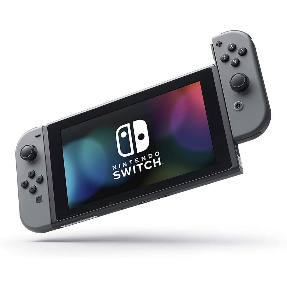 Console Nintendo Switch 32GB JoyCon Cinza KaBuM