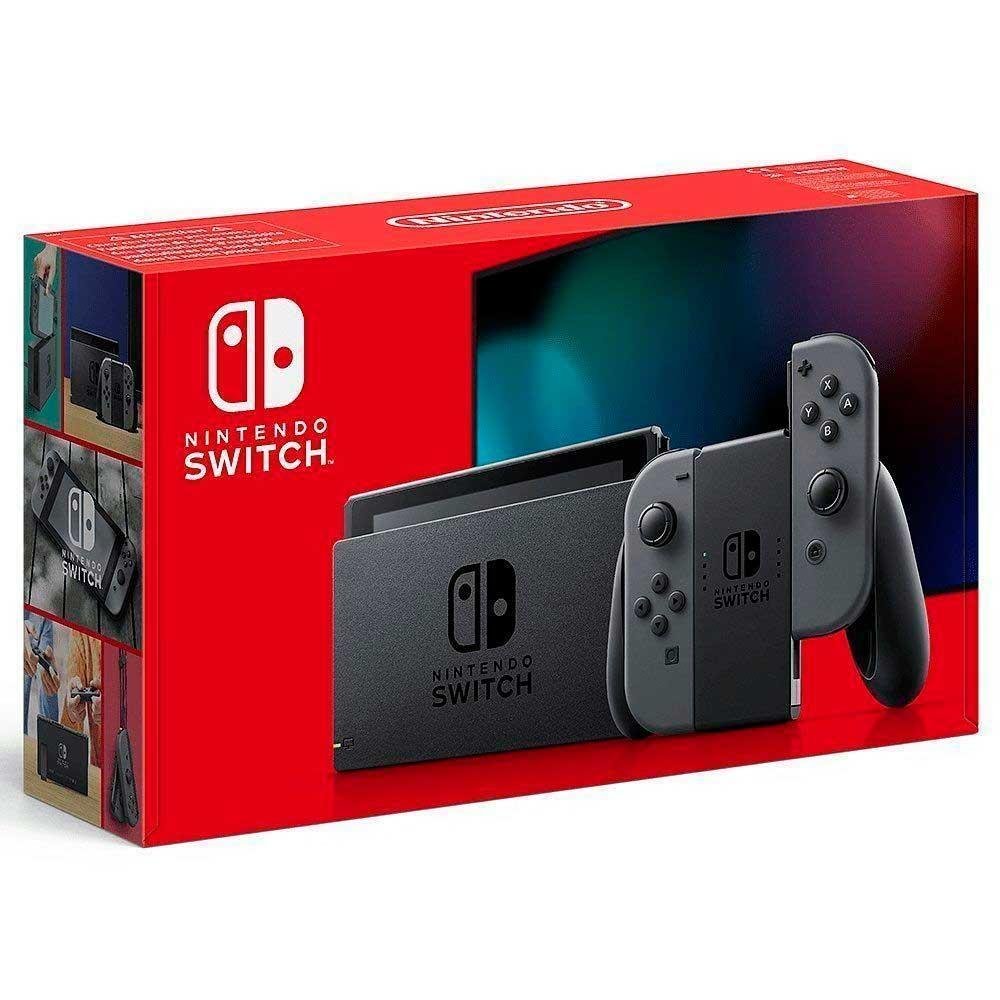 Nintendo switch 新型＋Joy-Con Console Nintendo Switch 32GB JoyCon Cinza KaBuM