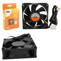 Cooler FAN DEX, 8x80mm, 1500 RPM, Para Gabinete - DX-8C 2